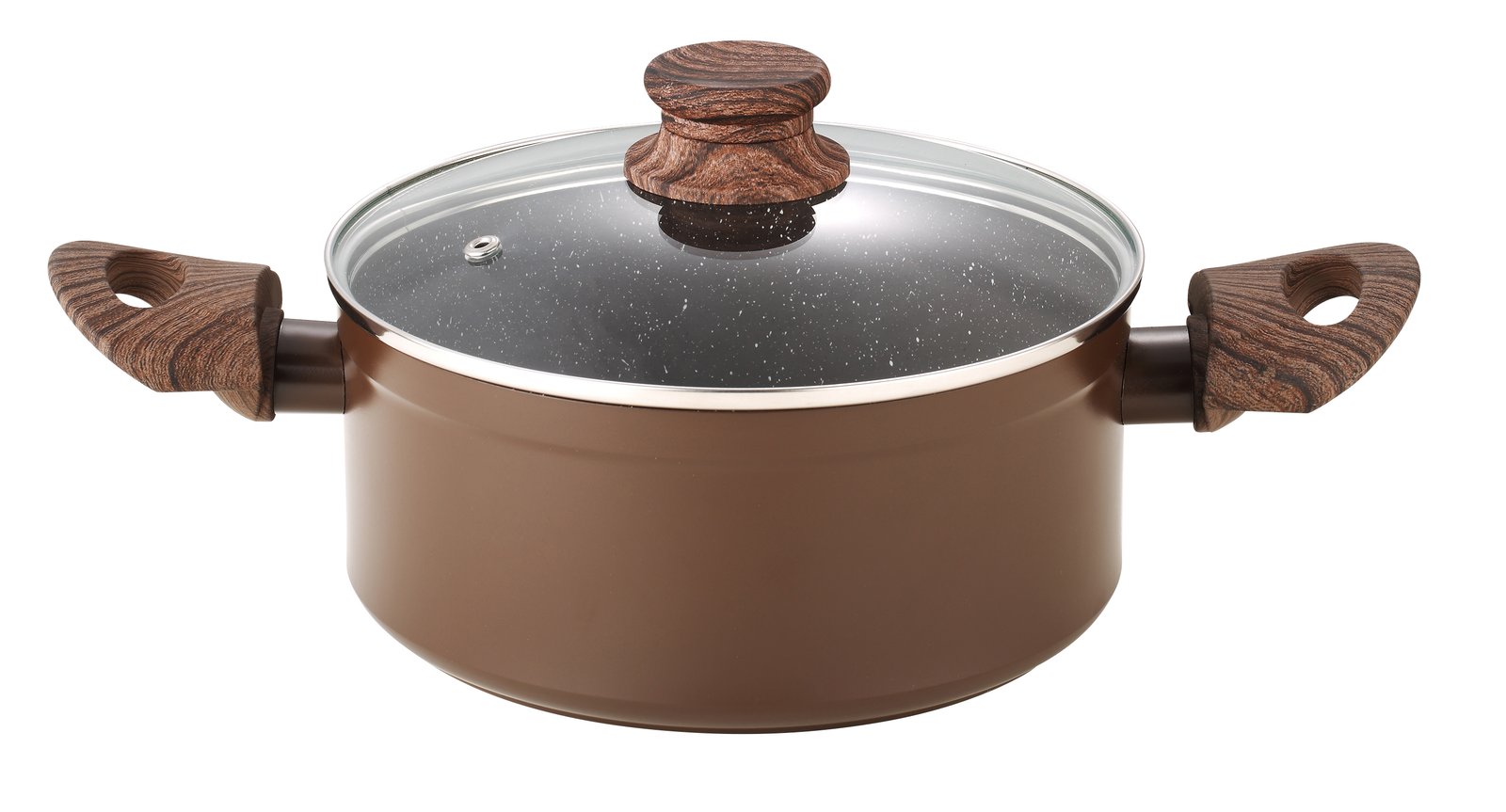 LIETTA Walnut Stone Casserole
