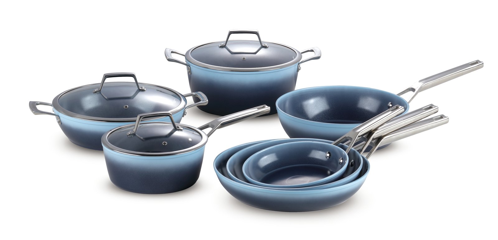 LIETTA Ocean Ceramic Cookware Set