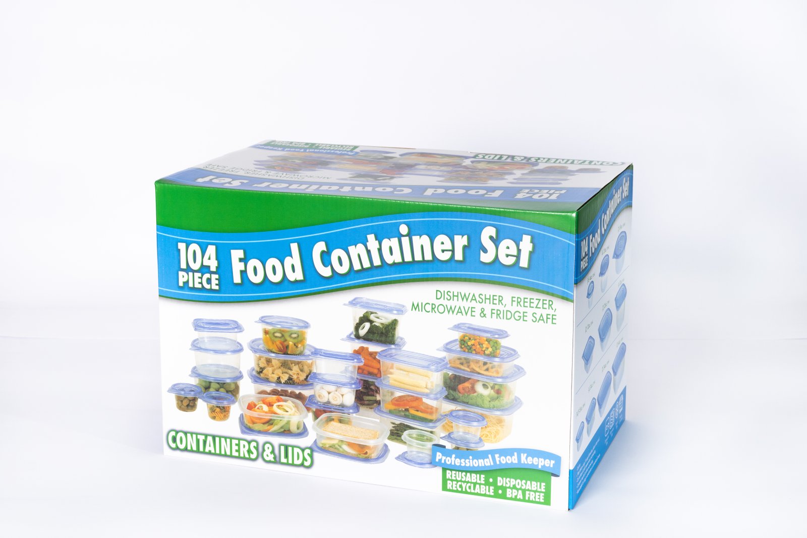 FreshSeal 104-Piece Container Set
