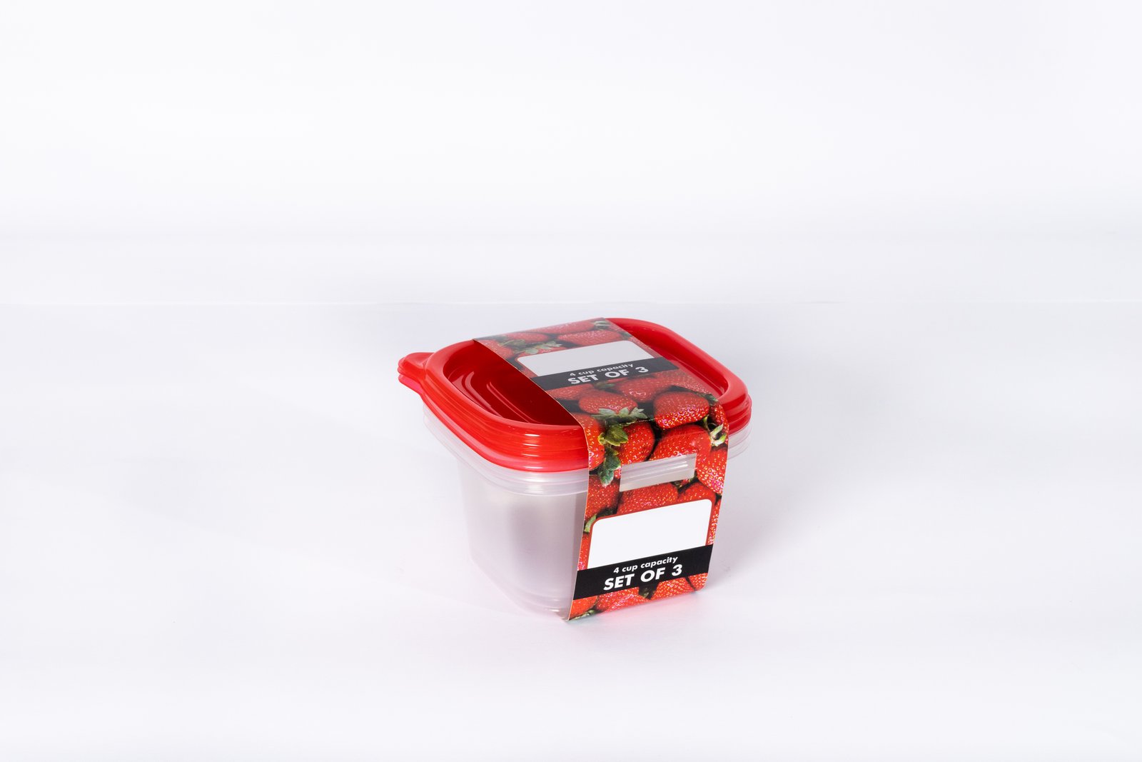 FreshSeal Red Round Set (3pc)